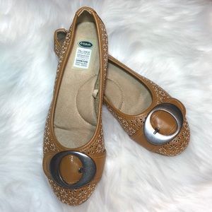 New Dr. Scholl’s Gift Natural Flats